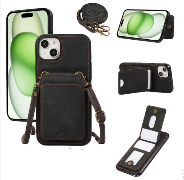 iPhone 15 Series Cover med kortholder iPhone 15 Pro