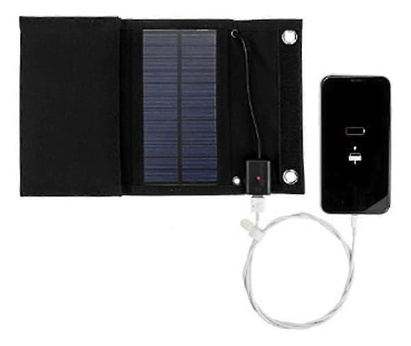 20w Solarlader Sammenleggbart Solcellepanel med Porter
