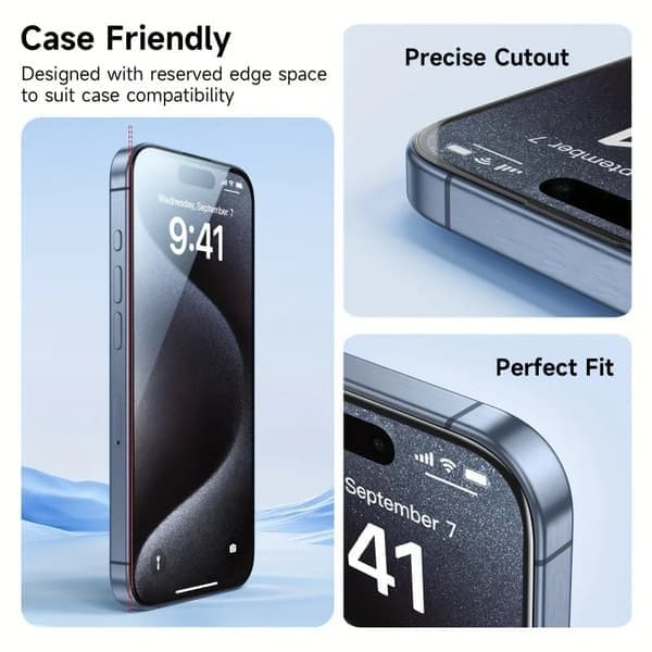 Skjermbeskytter i herdet glass for iPhone 11, 5 stk. iPhone 11 5 Pieces