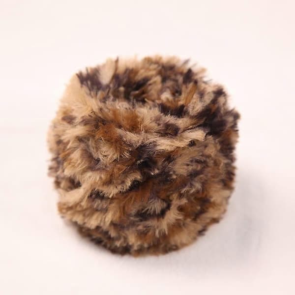 51g 30m Superblødt Garn, Fluffy Syntetisk Garn, Øjenvippegarn, til Hækling, Strikning af Tæpper, Gulvtæpper, Tøj mv.