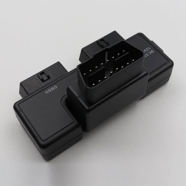 OBD2 16-bens OBD II Splitter med højhastigheds DC-transmissionsgrænseflade, 1 hanstik til 2 hunstik
