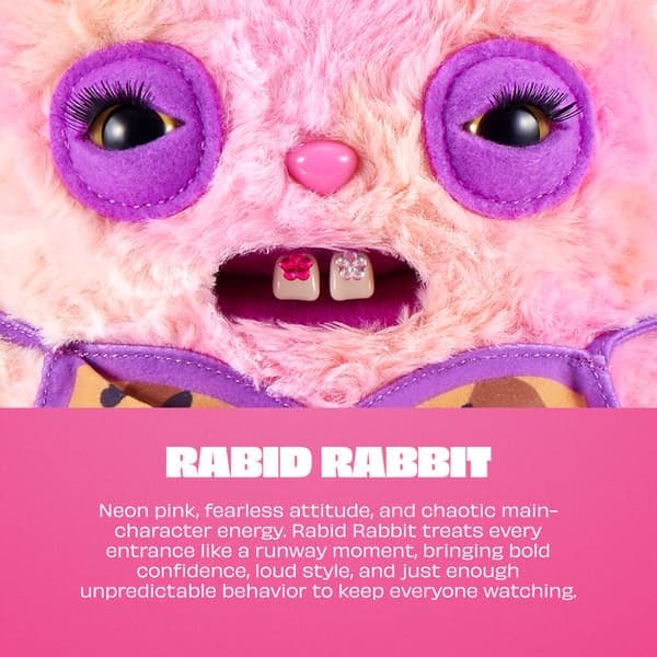 Fuggler Baddies Fuggs 9 tommer (Rabid Rabbit) fra ZURU, Rabid Rabbit Rabid Rabbit
