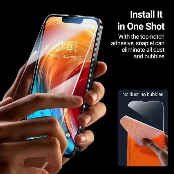 Skärmskydd i härdat glas för iPhone 16 Pro, härdat glas For iphone 16 Pro Tempered Glass