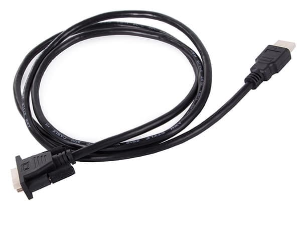 2 meter, HDMI til VGA-adapter, 1080p