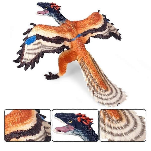 Archaeopteryx Dinosaurlegetøj Realistisk Dyremodel Pædagogisk Børnegave
