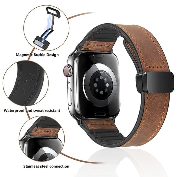Silikone urrem til Apple Watch 38mm 40mm 41mm, Grå Grey 38mm 40mm 41mm