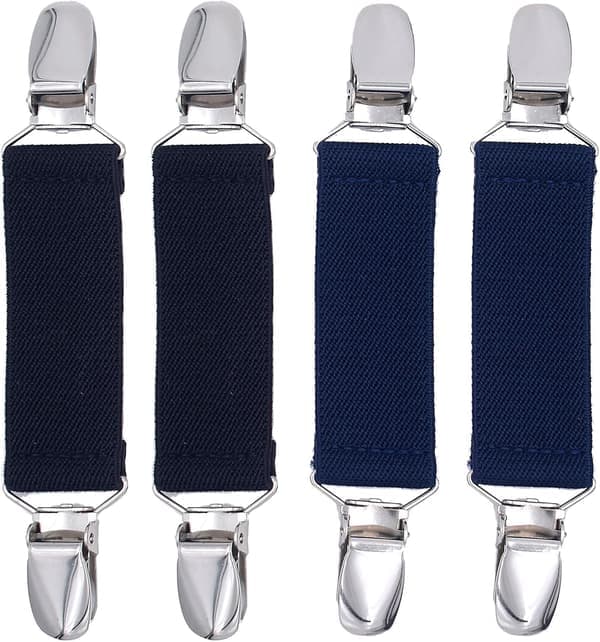 4-delt luffer til småbørn, baby luffer, elastiske fingerløse vanter, justerbar luffeholder