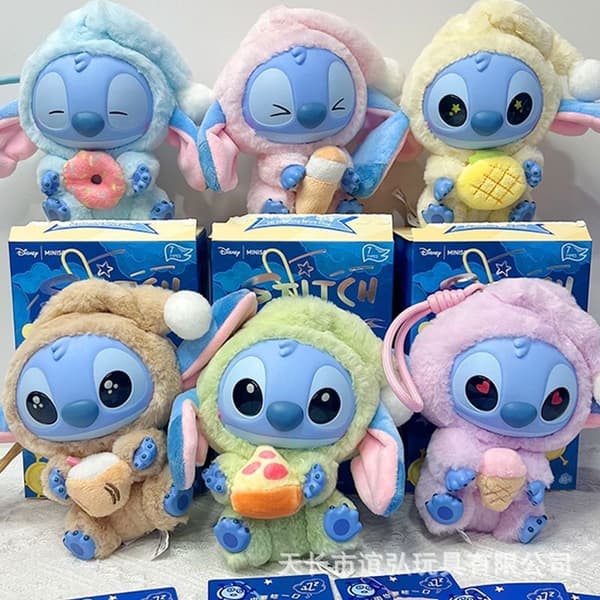 Stitch Blind Box Samlarleksak - Stitch Rosa Stitch Pink