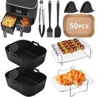 Friteringstilbehør, MARSEE, Komplett sett, Silikon, Rist, Non-stick