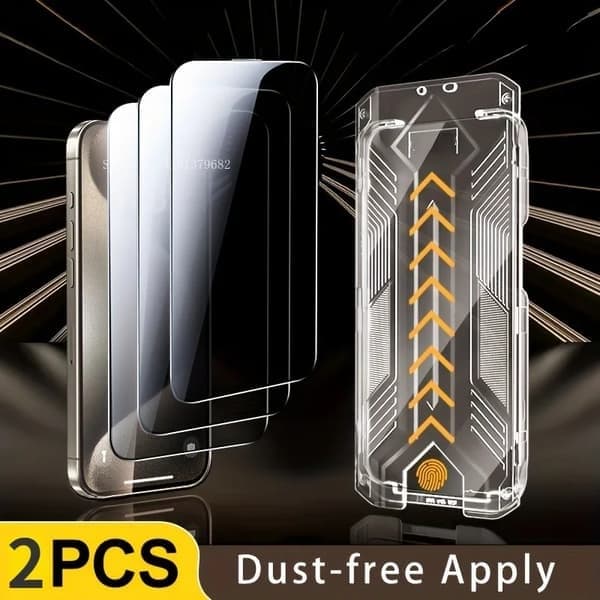 Skjermbeskytter i herdet glass for iPhone 12 Pro Max, innsynssikret iPhone 12 Pro Max Anti Peeping