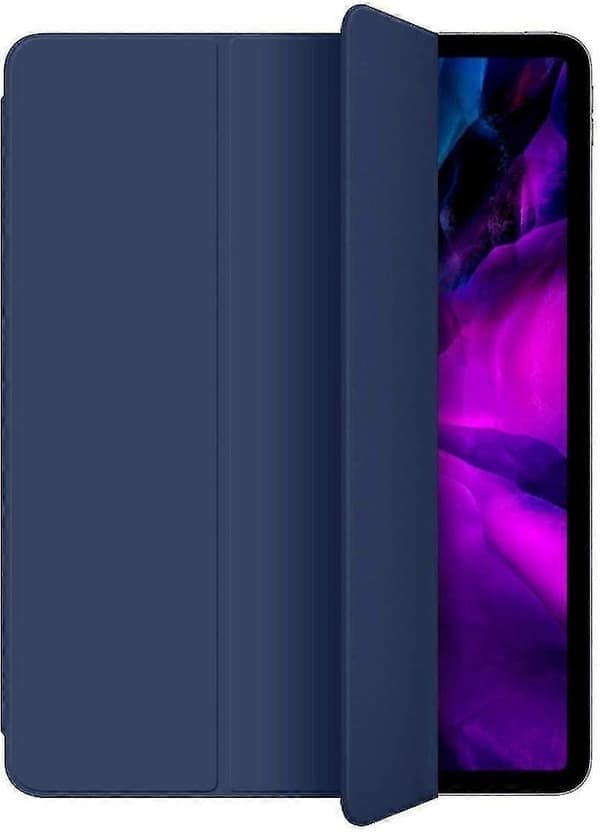 Skyddsfodral för iPad Pro 12,9 tum med pennhållare, BLÅ BLUE
