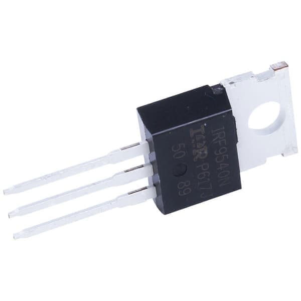 10 X IRF9540 P-kanals effekt-MOSFET 23A 100V TO-220 \"IR\"