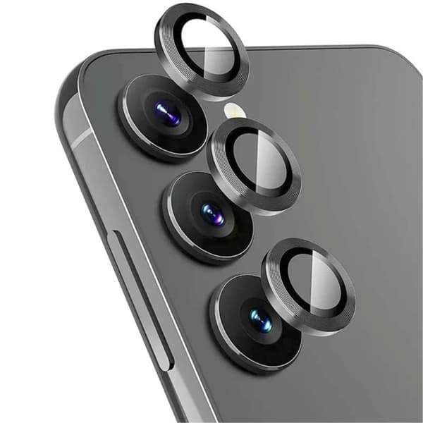 Samsung Galaxy S26 Kameraglasbeskytter Hærdet Glas - Sort