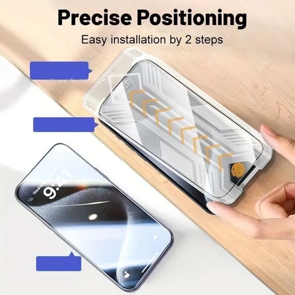 Skjermbeskytter i herdet glass for iPhone 13 Pro Max, innsynshindrende iPhone 13 Pro Max Anti Peeping