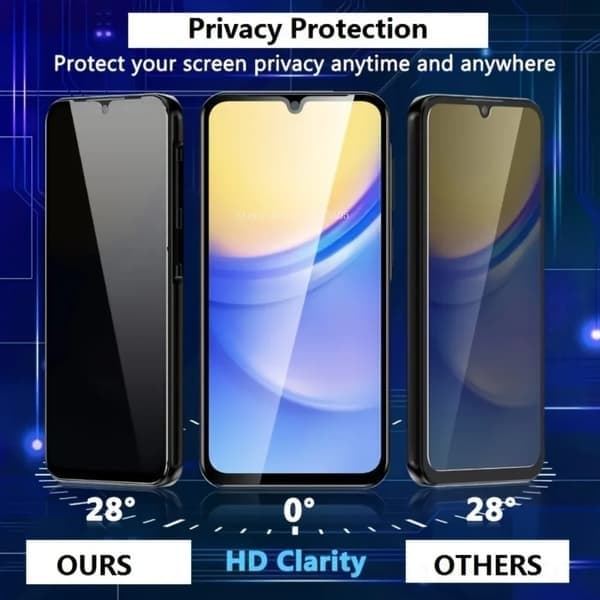 2 st Privacy Hydrogel-film kompatibel med Honor Magic 7 6 5 Pro X9c X9A X8A skärmskydd, Honor Magic7 Pro, insynsskydd Honor Magic7 Pro Anti Peeping