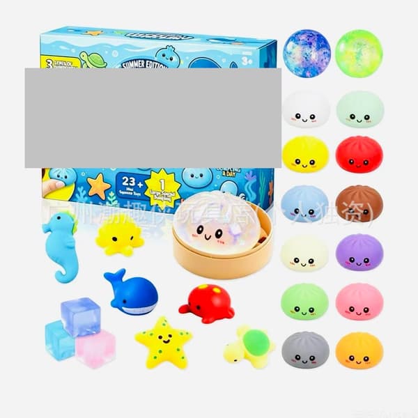 Squishy Leksak - Bulle Mysterium G Bun Mystery G