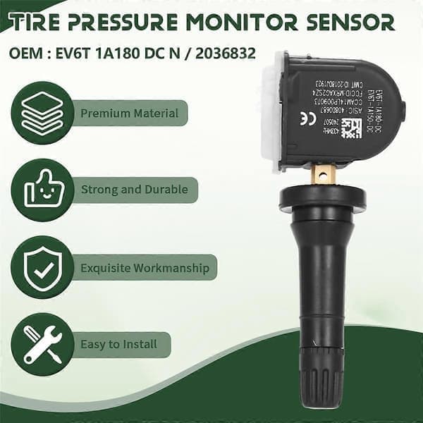 4 st TPMS 433Mhz passar Ford PX MKII Ranger / Everest / Mondeo