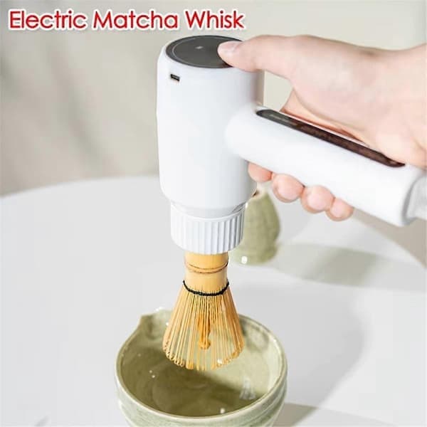 Elektrisk Matcha-visp for hjemmebruk, drikkebutikk og DIY te-laging