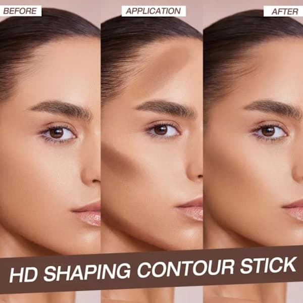 O.TWO.O Bronzer Stick Krämig Silkeslen Textur Naturlig Långvarig HD Skulpterande Konturstift Ansiktsmakeup 01 CREAM one-size 01 CREAM one-size