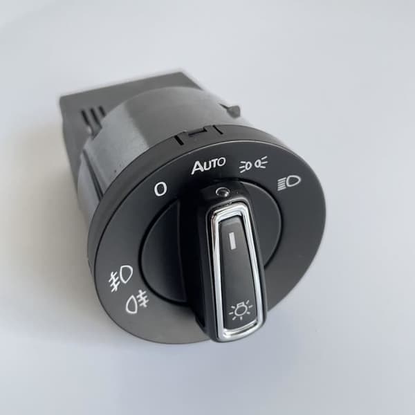 Hovedlysbryter med sensor, integrert automatisk lys, for VW Polo 9N 6R Golf 4 Jetta Mk4 Passat B