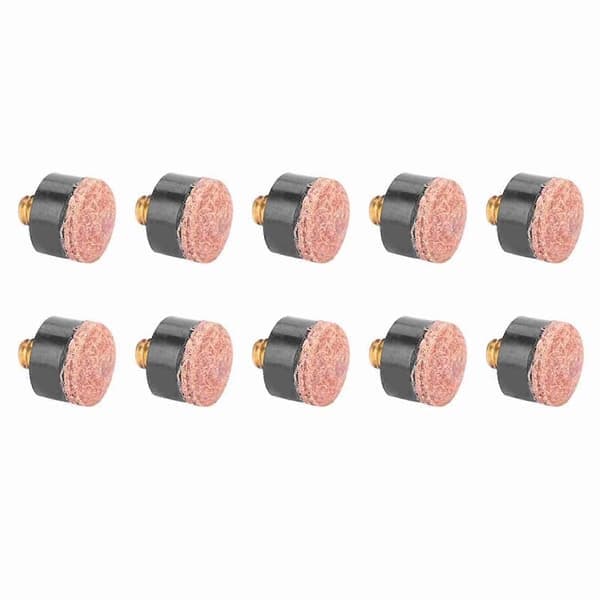 10 kpl biljardikeppien kärkien varaosia (12mm)