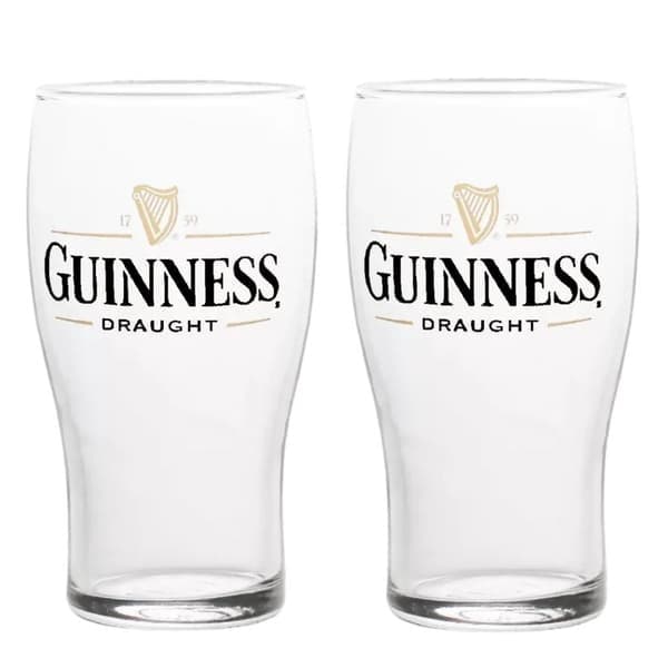 2 Guinness Pintglass