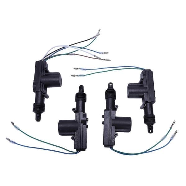 Universell bilkraftdörrlåsaktuator 12-voltsmotor (4-pack) Bilfjärrkontroll centrallås