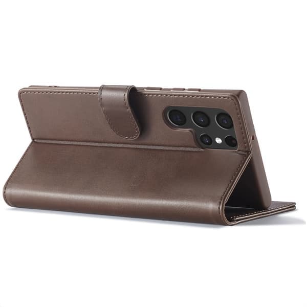 Plånboksfodral för Samsung S9, korthållare, grå LC Grey LC Samsung S9