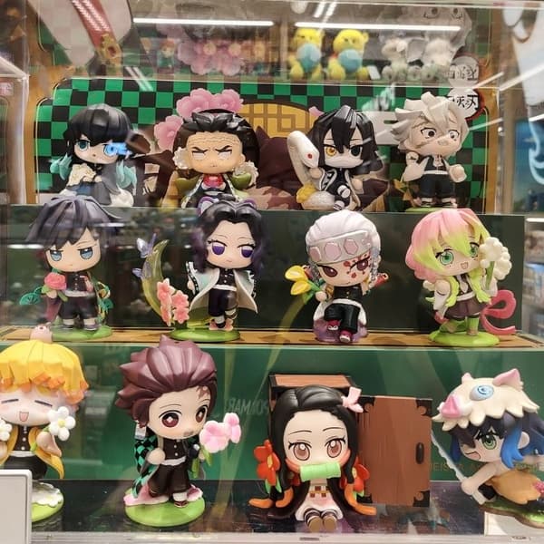 Demon Slayer Blind Box Samleleke - A 6 stk A 6 pc