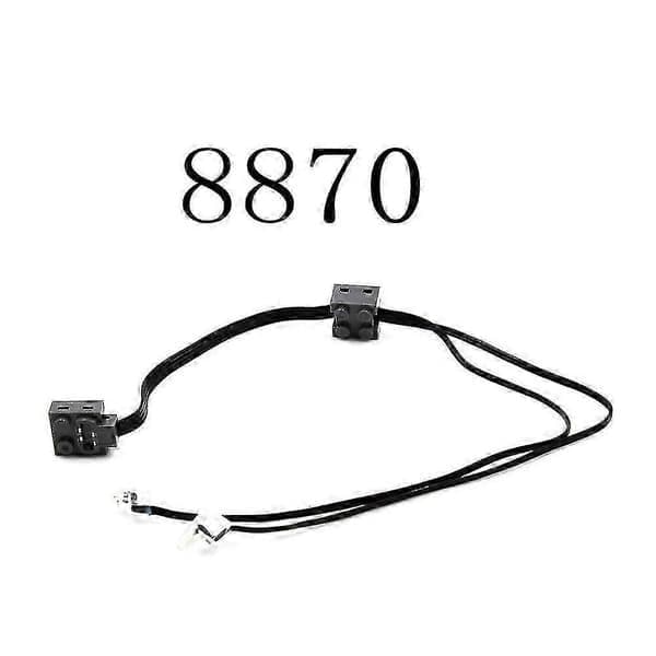 5 stk Technic Power Function 8870 LED-lyskabel for kjøretøybyggesteiner strømgruppe