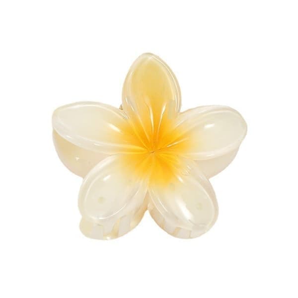 Blomsterhårklämma, 7 st hawaiianska blomsterhårklämmor, stor klämma