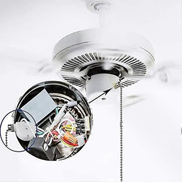 Takviftebryter Zing Ear Ze-208s E89885 3 Hastigheter 4 Ledninger Kjede C