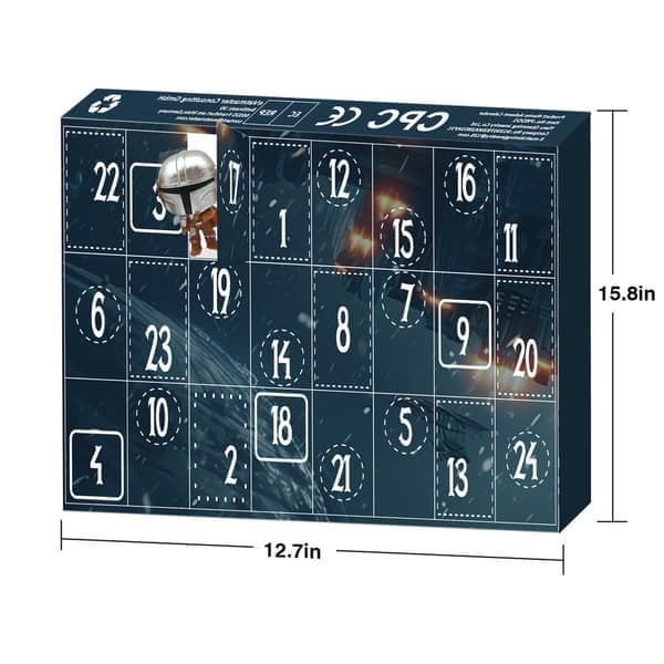 Adventskalender Star Wars Star Doll Blind Box Jul Adventsnedräkning Barnpresentlåda