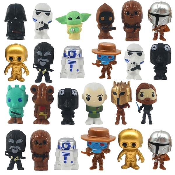 Adventskalender Star Wars Star Doll Blind Box Jul Adventsnedräkning Barnpresentlåda