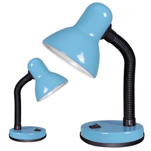 Bordlampe Fleksibel, LED Bordlampe, Blå Blue