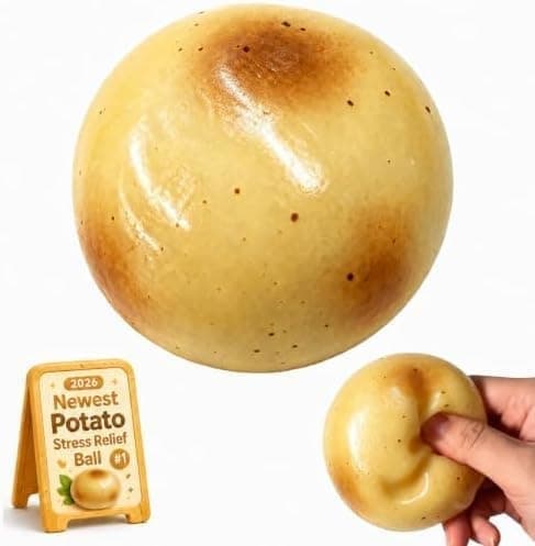 Rapea peruna-squishy helmellätäytteellä, Rapeat peruna-squishyt, Peruna Potato