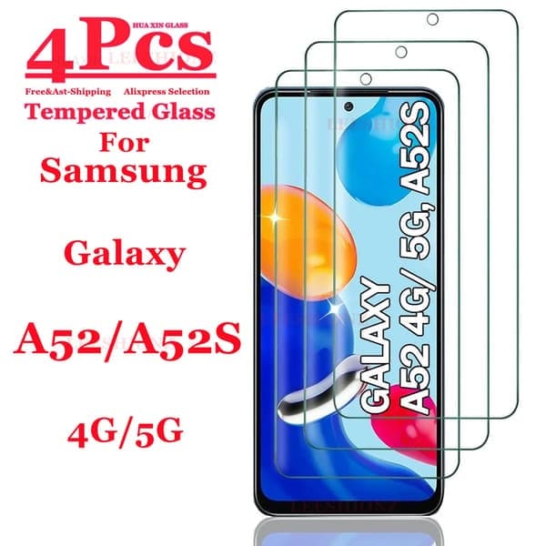 Karkaistu lasi näytönsuoja Galaxy A52S -mallille, 1 kpl For Galaxy A52S 1 PCS
