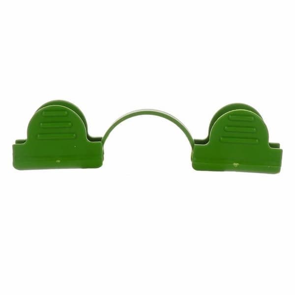 Pakke med 80 plastdrivhuskabelbånd, drivhustilbehør, 0,6 cm