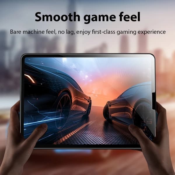 Härdat glas kompatibelt med iPad Air Pro 13 11 M4 M2 2024 12.9 skärmskydd kompatibelt med iPad 10 9 10:e 9:e generationen, 7:e 8:e 9:e 10.2 7th 8th 9th 10.2