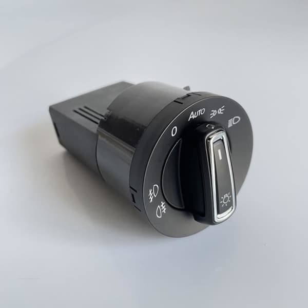 Hovedlysbryter med sensor, integrert automatisk lys, for VW Polo 9N 6R Golf 4 Jetta Mk4 Passat B
