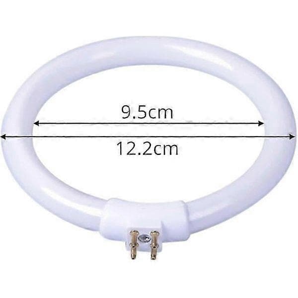 T4 12W Rund Lysrör, Lampglasrör, Förstoringsglas Lampglasrör