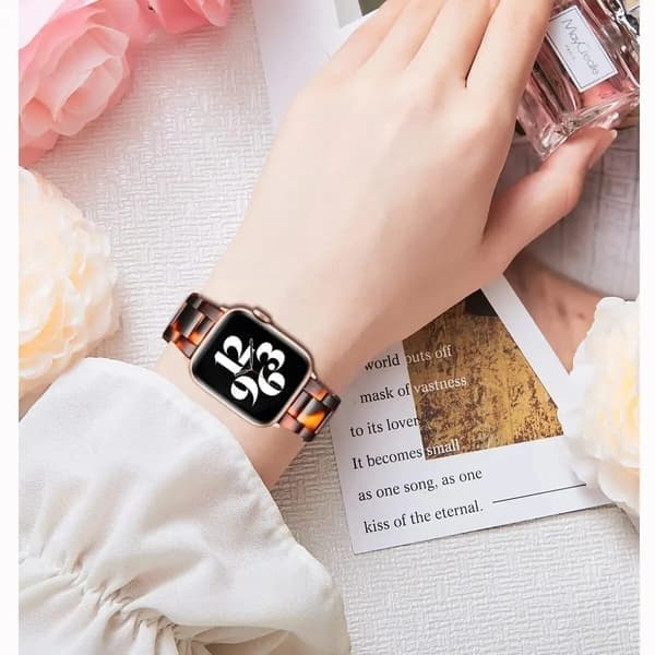 Klockarmband för Apple Watch 38mm 40mm 41mm, Pärlvit peal white 38mm 40mm 41mm