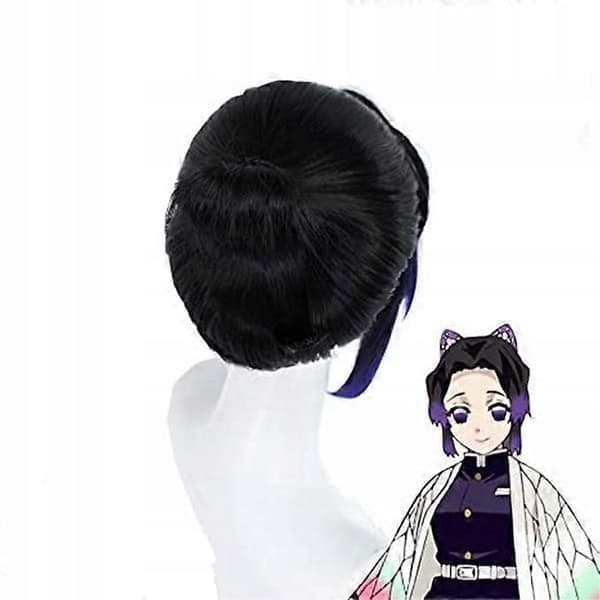 Kimetsu Lovely Demon Slayer Cosplay Kostym Peruk S