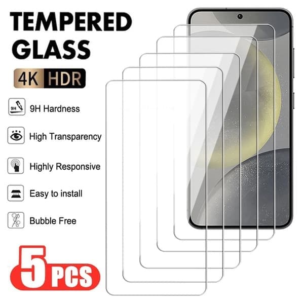 Skärmskydd för Samsung Galaxy A05 4G, 9H, 5 st A05 4G 5PCS