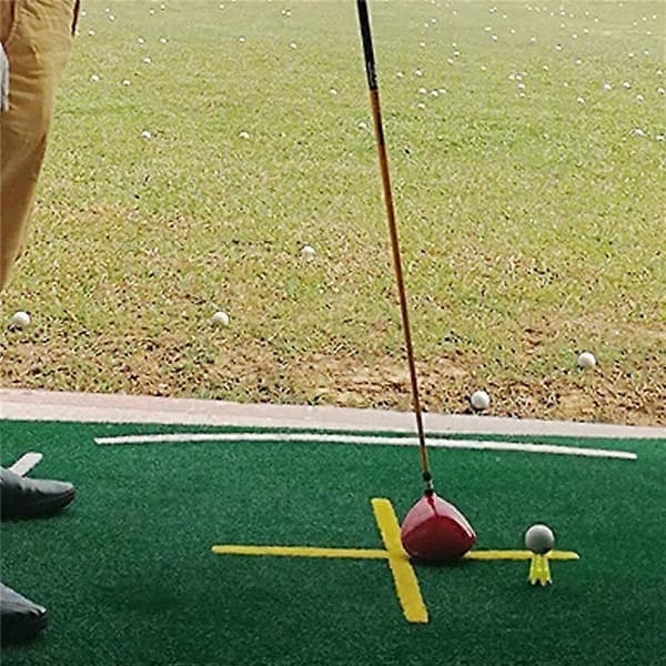 Golfsimulator-tees, 19 stk. øvelsesgolf-tees for gress og driving range innendørs tee golftreningstee