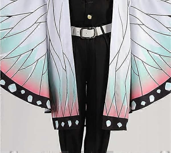 Kimetsu Lovely Demon Slayer Cosplay Kostym Peruk S