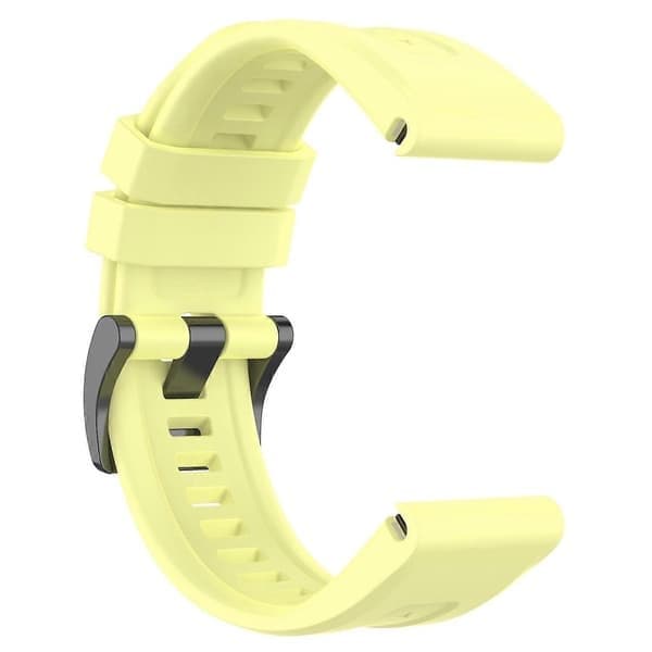 Garmin Fenix 7X -kellon ranneke, monivärinen, keltainen Multicolor Yellow