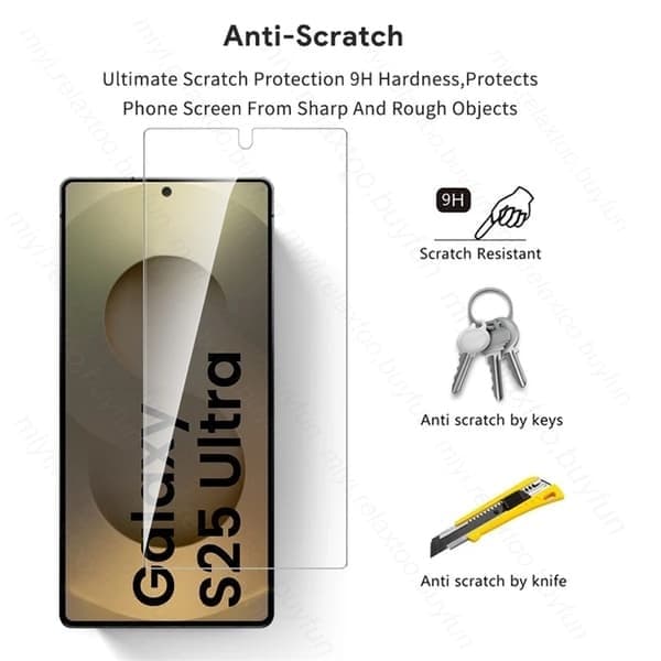 Skjermbeskytter for Samsung S24 Plus, 4 stk 4Pieces For Samsung S24 Plus