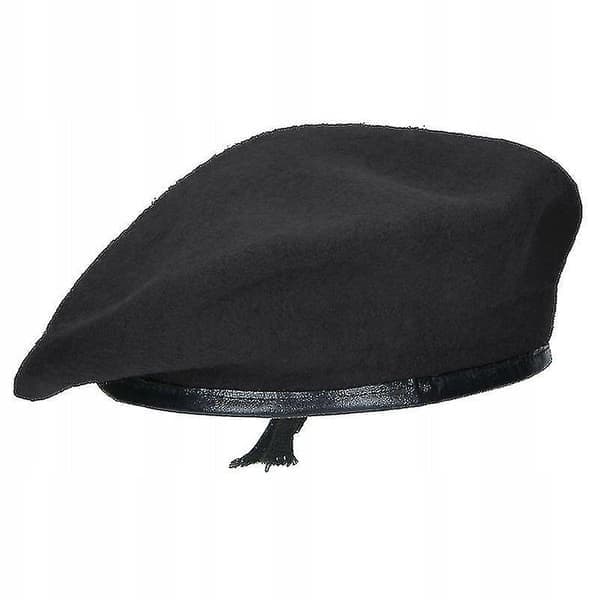 Special Forces Militær Baret i Uld, Sort, Størrelse XL black XL