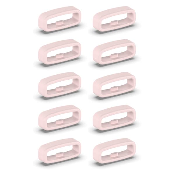 Løkke til 22 mm urrem 10-pak Pink Pink Pink
